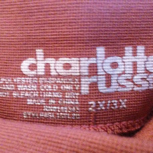 Rose colored felt lined leggings